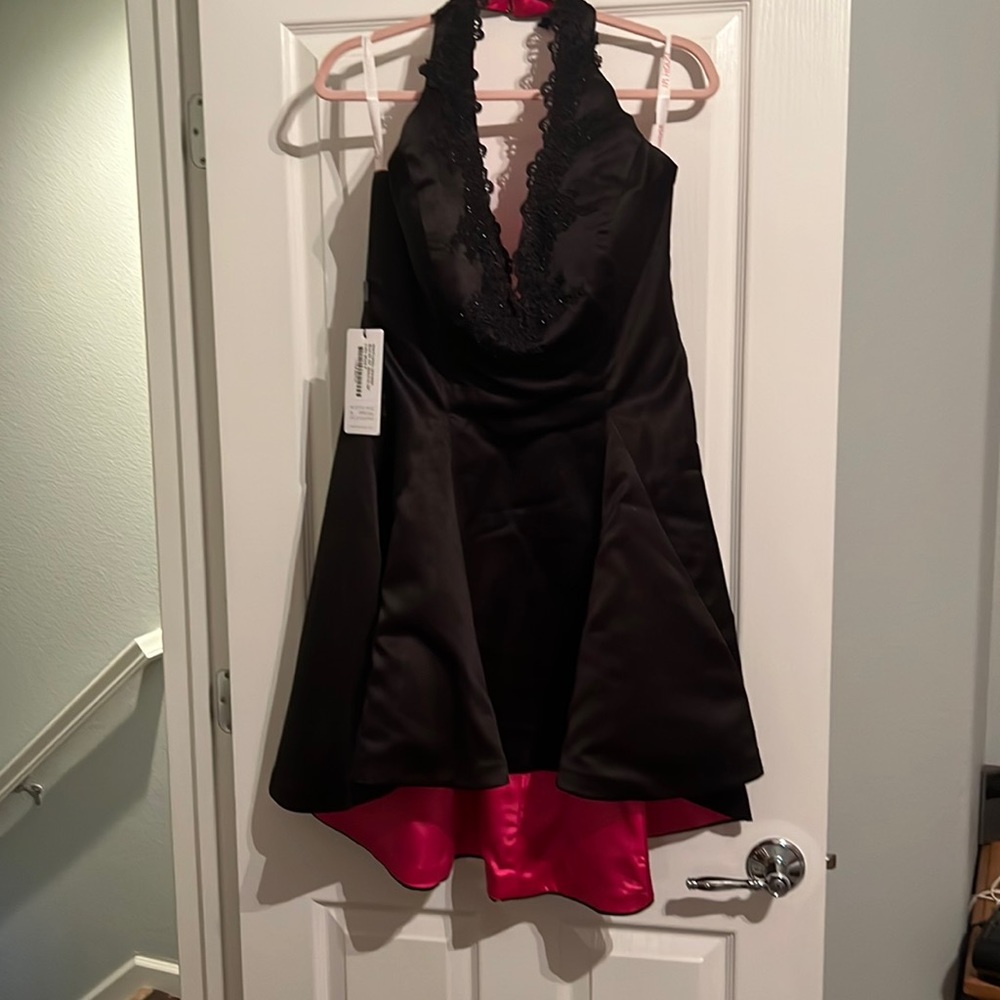 Custom made one of a kind halter dress